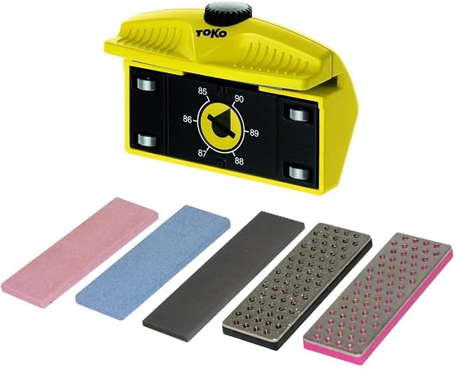 Set di affilatura lamine RS SUPER-Cut con Toko Edge Tuner PRO, pietre e lime diamantate