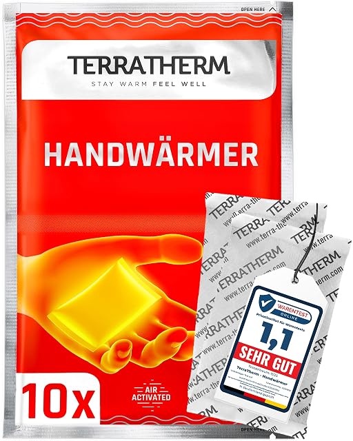 Scaldamani TerraTherm ad attivazione all’aria
