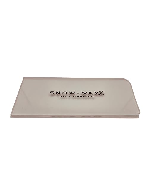 Raschietto per sciolina in acrilico Snow-WaxX Plexi Blade da 5 mm