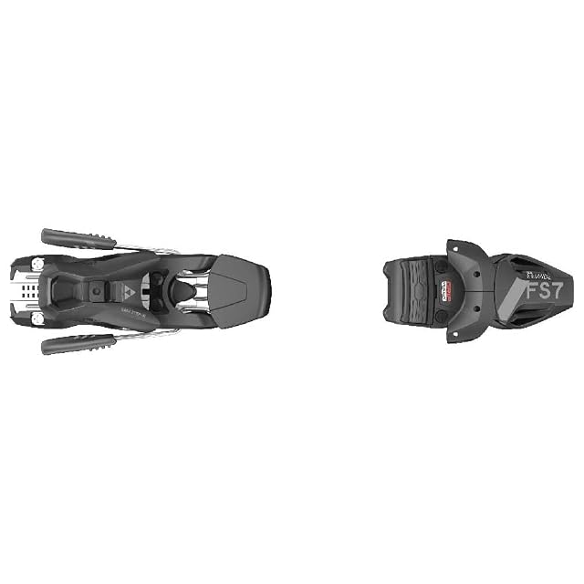 Attacco da sci junior Fischer FS7 GW CA, nero, con ski-stopper da 90 mm