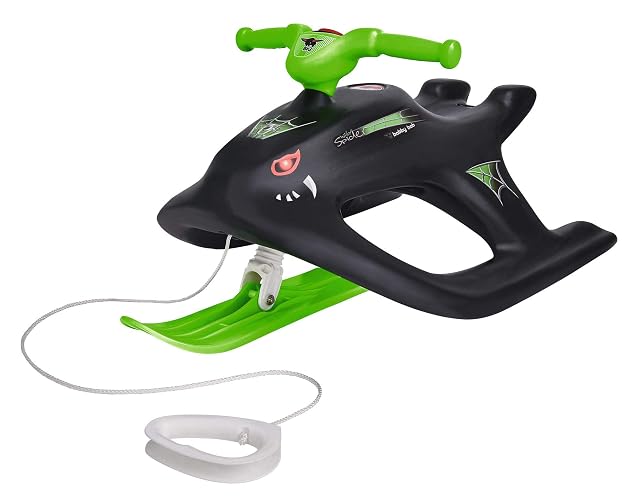 Slitta bob per bambini BIG Bobby-Bob Wild Spider nera e verde