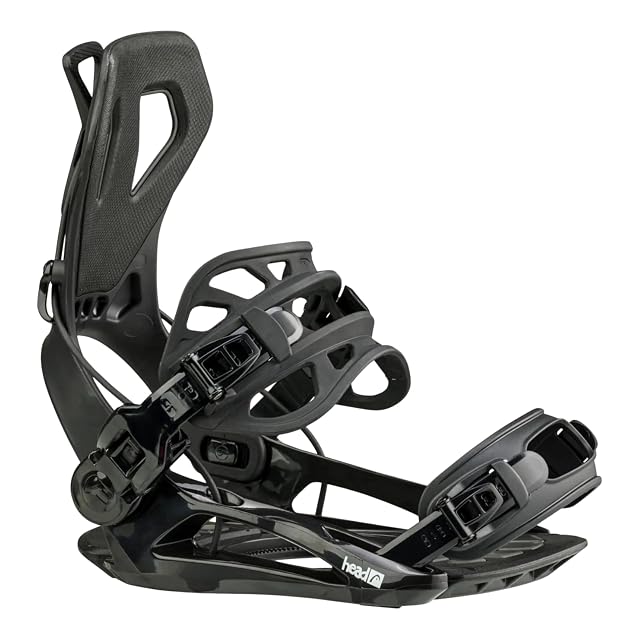 Attacco da snowboard Head RX One nero, taglia Medium