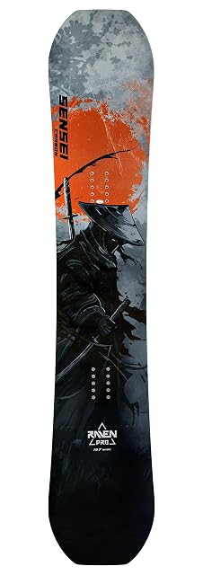 Tavola da snowboard Raven Pro Sensei Carbon, 150 cm, forma true twin