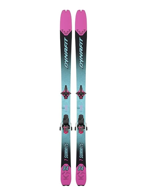 Sci da scialpinismo da donna Dynafit W Seven Summits, 158 cm, colore fenicottero